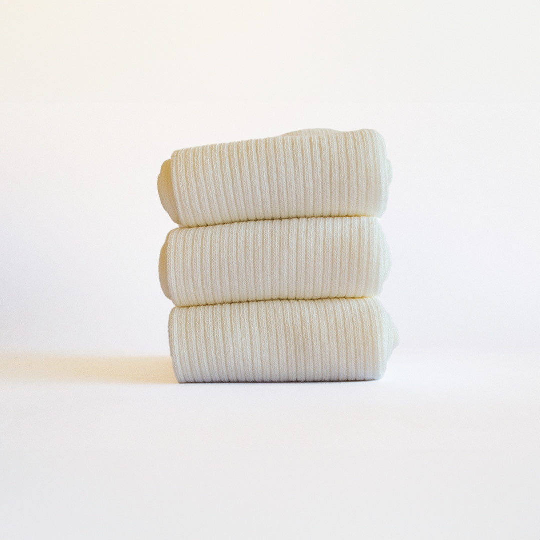 Calcetines Blanco (Un par)