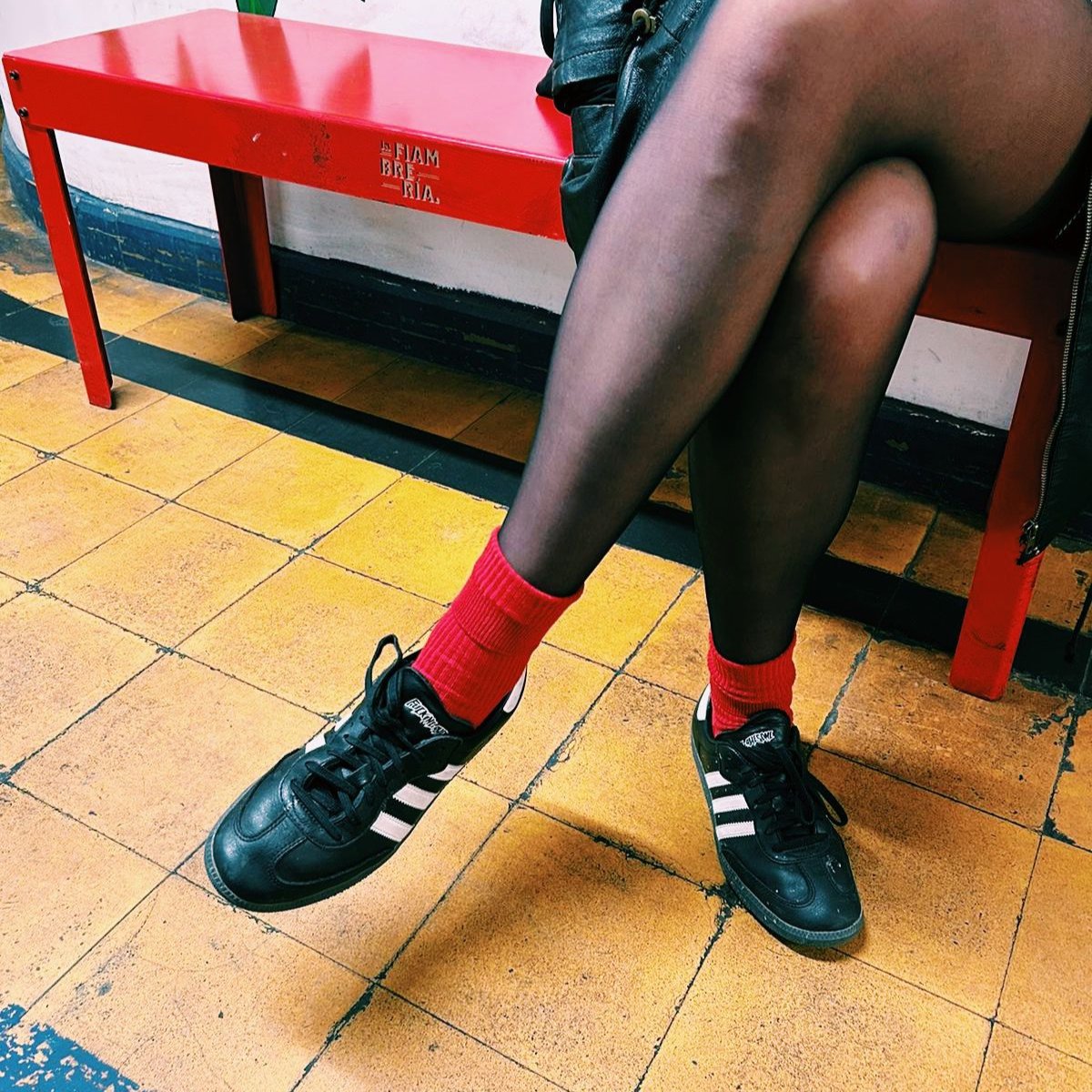 Calcetines Rojo (Un par)