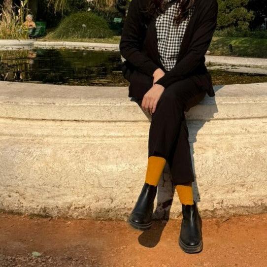 Calcetines Amarillo (Un par)