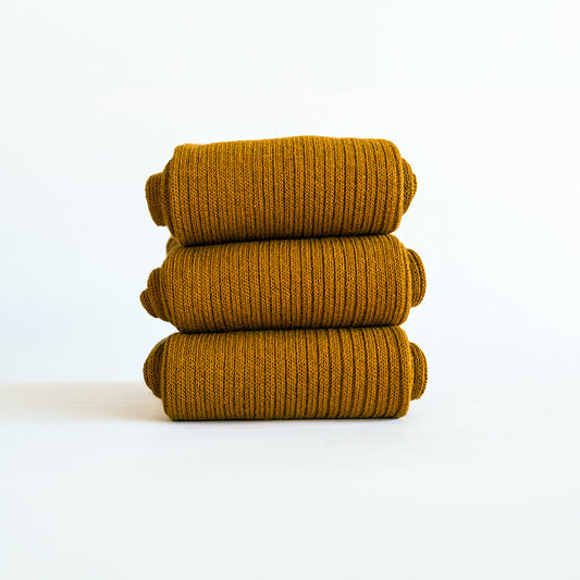 Calcetines Mostaza (Un par)
