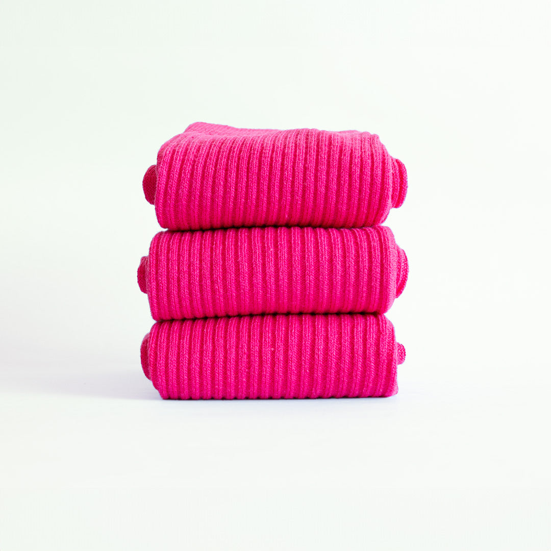 Calcetines Fucsia (Un par)